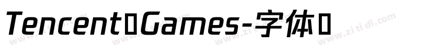 Tencent Games字体转换